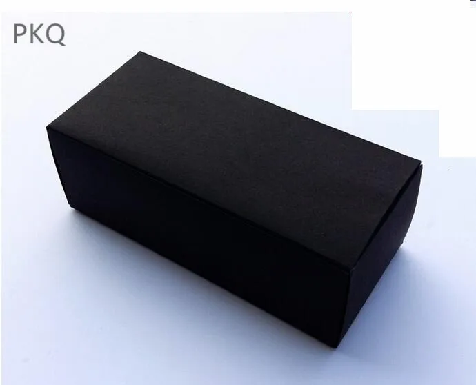 50 шт DIY бумажная коробка белый/черный/крафт-бумага подарочная коробка солнцезащитные очки упаковка для свадьбы дома вечерние конфеты упаковка коробка с крышкой