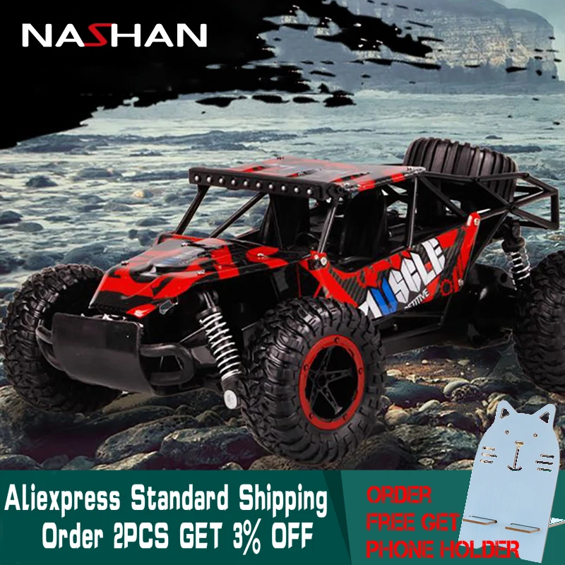 

RC Car 1/16 4WD Remote Control Cars Kids Radio Controlled Car Vehicle 2.4Ghz Electric RC Toys Monster Truck Buggy Off-Road Toys