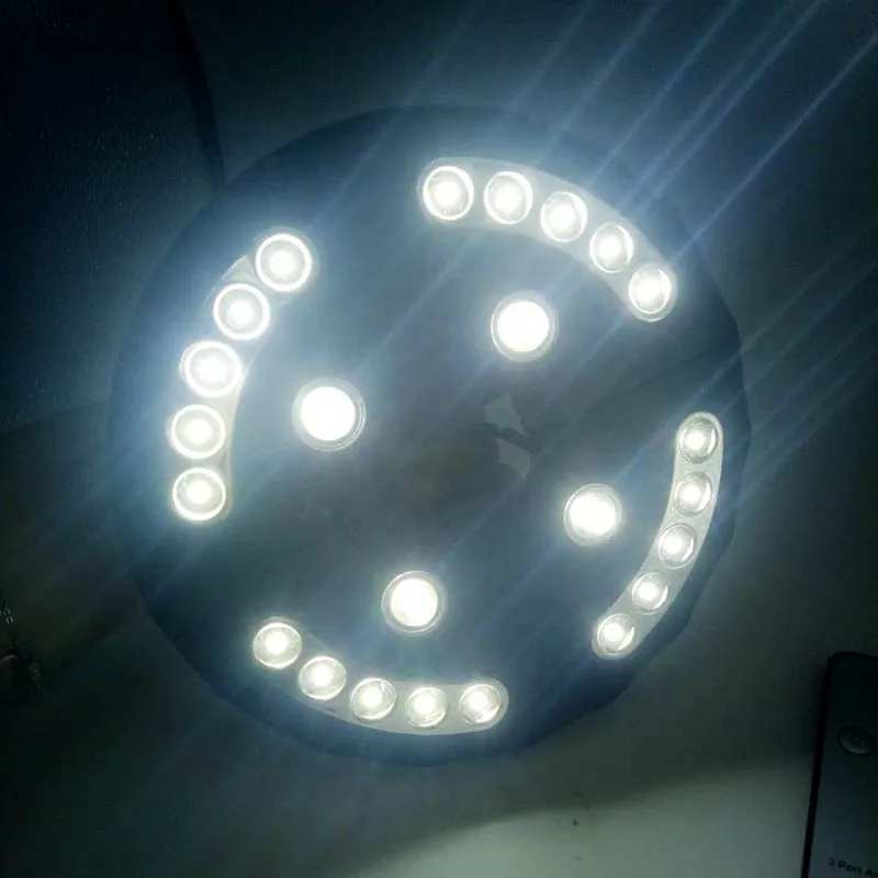 

Bright camping Tent Light Roman umbrella light Camping adventure emergency outdoor light Remote control Portable Lantern 24 led