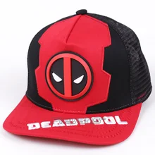 Мода г. новые летние мужские Дэдпул принт Бейсбол Snapback Кепки шляпа хип-хоп Кепки S Шапки