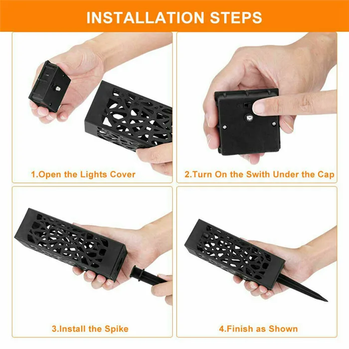 Solar Lawn Lamp Solar Pathway Light Solar Garden Light 1