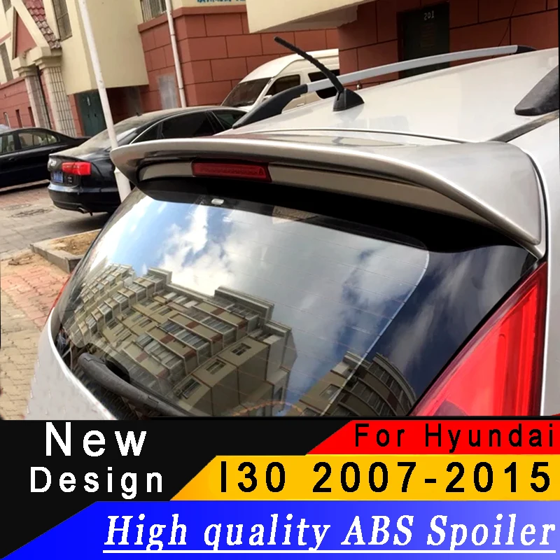 Спойлер для хэтчбека Hyundai I30 2007-2015 высококачественный спойлер из АБС-пластика или