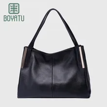 BOYATU Top-Handle Bags Female Luxury Handbags Women Bags Designer Tote Bags for Women 2017 Genuin Leather Sac A Main Femme Canta