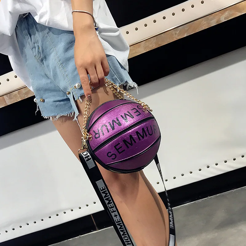 Kaufen Luxus Handtaschen Frauen Taschen Designer Berühmte Marke Brief Kette Basketball Tasche Geldbörse Weibliche Schulter Messenger Kupplung Tasche Sac C318