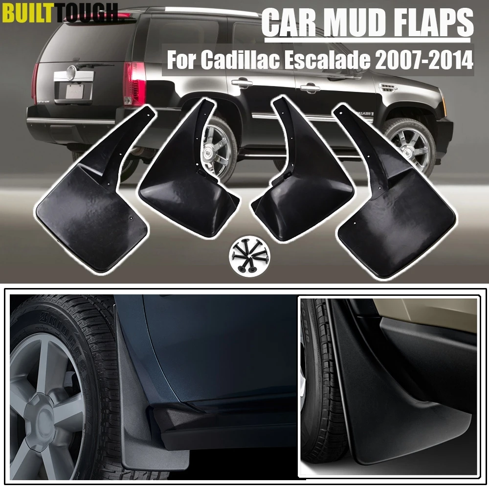 Брызговики для Cadillac Escalade 2007 2014 GMT900 2008 2009 2010 2011 2012|car mud flaps|mud flapssplash guard |