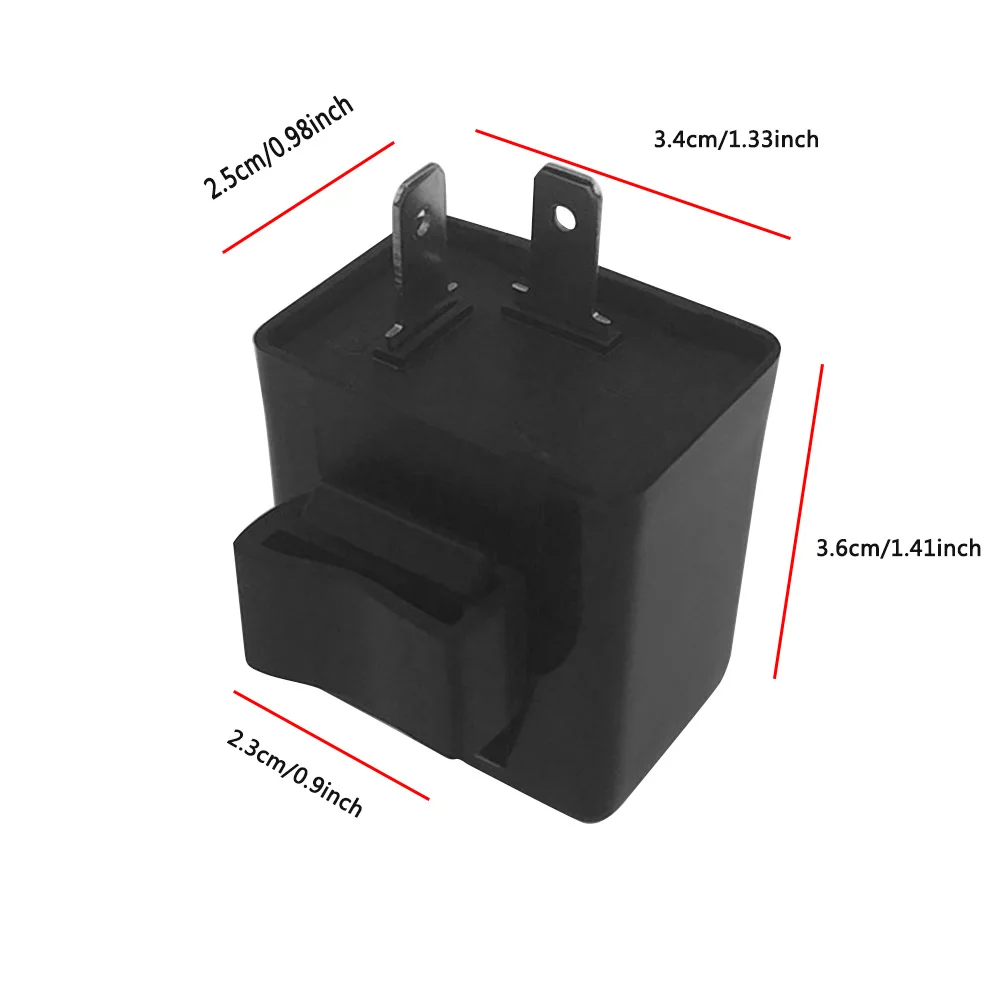 2 PIN 12V индикатор поворота мотоцикла мигалка реле для мотоцикла светодиодный индикатор светильник