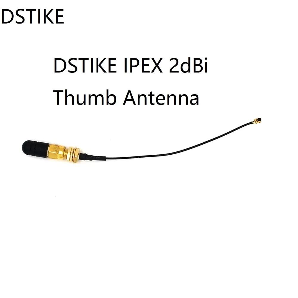 

DSTIKE IPEX 2dBi Thumb Antenna for ESP-07/ESP32-Wrover