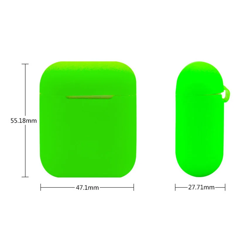 Силиконовый чехол, чехол для наушников, защитный чехол, защита от потери, провод, наушники, беспроводной Чехол для наушников для Apple AirPods