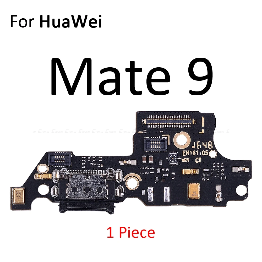 Зарядное устройство Док-станция usb разъем для платы микрофон гибкий кабель для HuaWei mate 20 10 9 Pro Lite P Smart Plus - Цвет: For Mate 9
