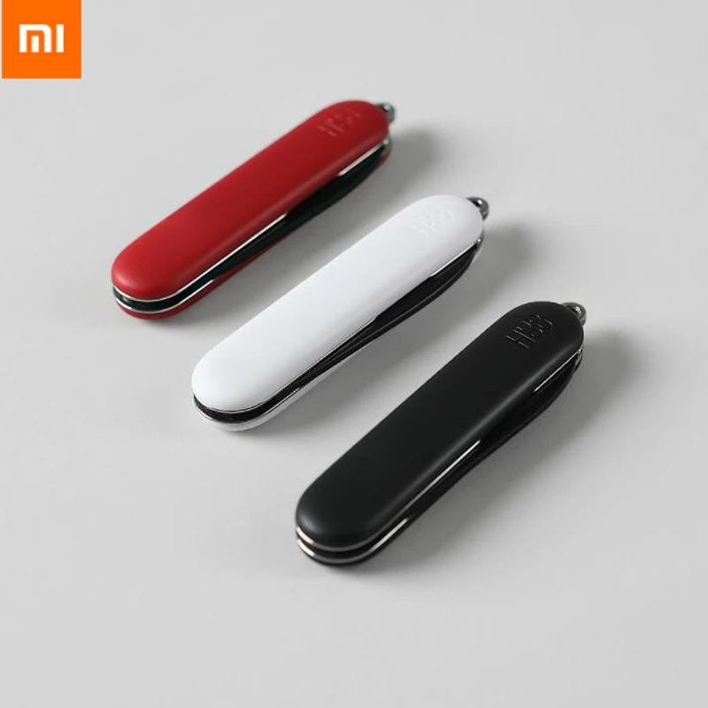 

Original xiaomi mijia mini out of the box sharp and easy to use small and good grip for cutting wooden sticks, pencils, lines