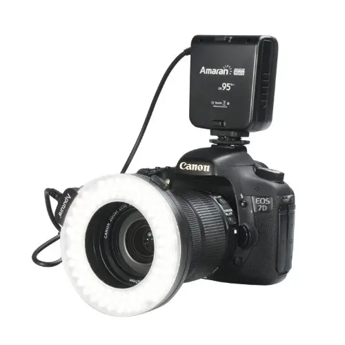 

Aputure Amaran Halo AHL-HC100 LED Ring Flash Light For Canon Camera Speedlite