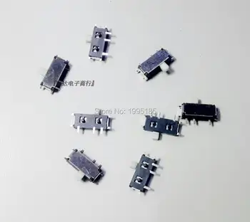 

100PCS/Lot MP3 Toggle Switch MK12C02 7P-12608 Micro Switch Miniature Toggle MP3 Key Button Wholesale