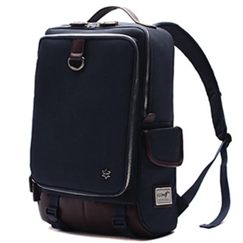 Высокое качество Большой Вместительный рюкзак для женщин и мужчин брендовый дизайн ранец Водонепроницаемый Школьный Рюкзак многофункциональные сумки для ноутбука - Цвет: dark blue