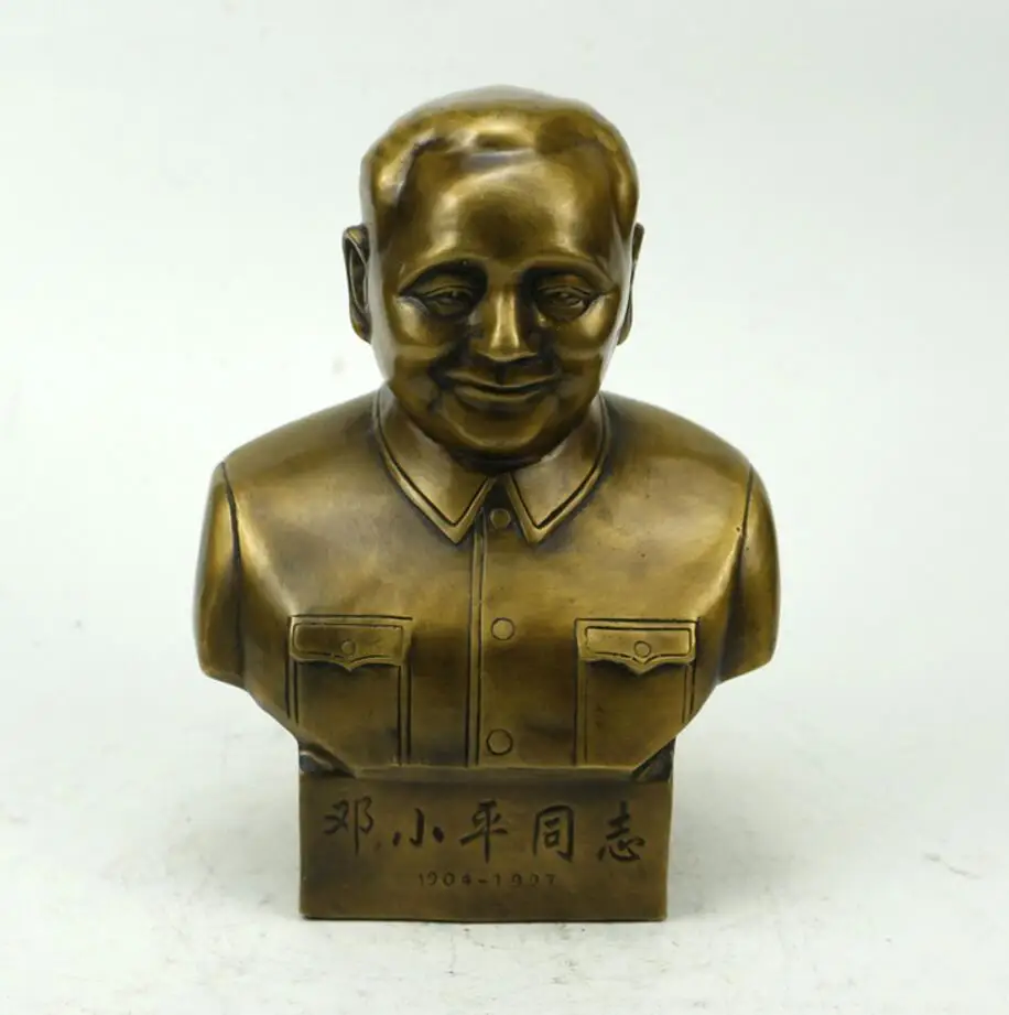 YM 509 Pure copper handicrafts household ornaments Deng Xiaoping bust | Дом и сад
