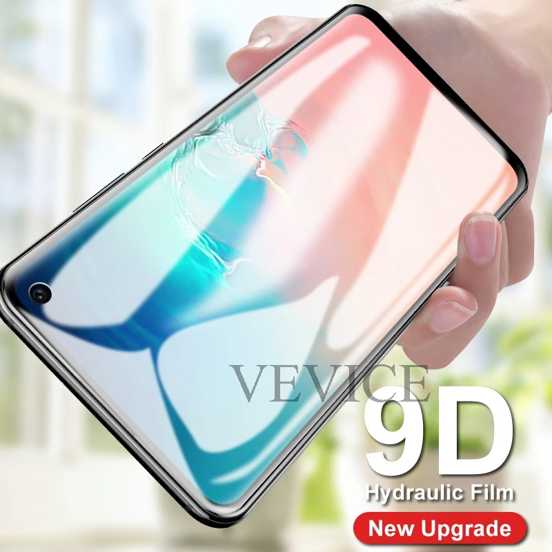 For Samsung S10 Plus 9D Soft Hydrogel Film Galaxy S9 S8 S10e Note 9 8 Full Cover Screen Protector Not Glass | Мобильные телефоны и