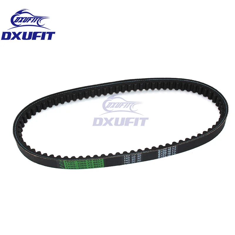 DXUFIT мотоцикл CVT ремни приводной ремень 743 20 30 ремни новые для GY6 125cc 150cc двигатель Мопед Скутер ATV Quad новые мото запчасти 20