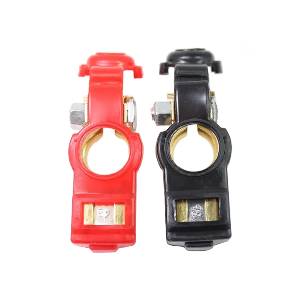 Universal Car Battery Positive Negative Terminal Clamp Clips Adjustable Switch Connector Adjustable Protection Covers  3