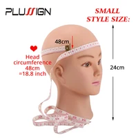 Plussign 21 дюймов обучающая головка с зажимом популярная косметология лысый манекен головы для макияжа практика парик изготовление шляпы дисплей