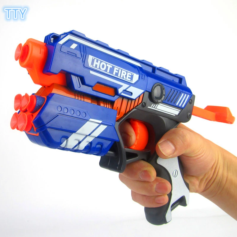 Горячая Распродажа прохладный мягкий пуля игрушечный пистолет Пластик снайперская винтовка игрушка пуля nerfie игрушечный пистолет игрушки для детей подарки 2 цвета