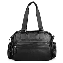 Мужские дорожные сумки из натуральной кожи, сумки для путешествий, женские модные сумки, большая сумка для багажа, мужская сумка через плечо, деловая сумка на плечо