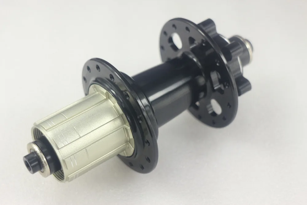 Задняя Ступица диска Powerway M71 для горного велосипеда черный красный 28 отверстий