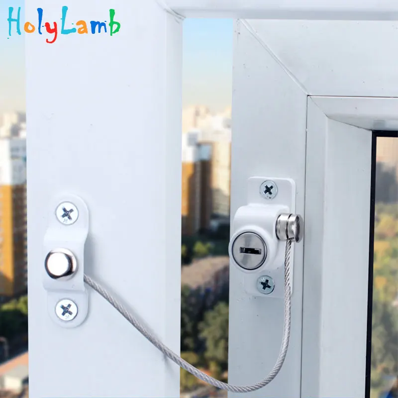 1Pcs Window Stopper Child Window Restrictor Security Lock Kids Prevent Childern Falling Window Protection From Children Baby 1Pcs Window Stopper Child Window Restrictor Security Lock Kids Prevent Childern Falling Window Protection From Children Baby