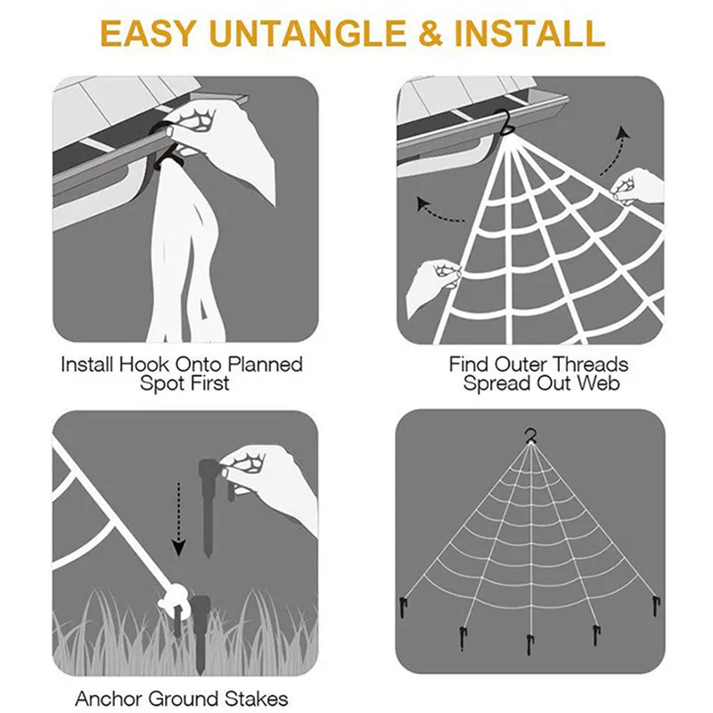 Cosplay&ware Halloween Giant Spider Web Super Stretch Cobweb With Webbing Decoration5x48m -Cosplayware Store HTB1W6byakT2gK0jSZFkq6AIQFXaY.jpg