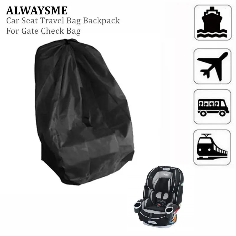 

ALWAYSME 85X43X43CM Baby Kids Car Seats Travel Bag Backpack For Gate Check Bag