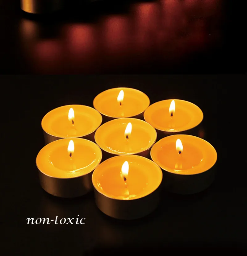 12 hours burning 32 pieces butter candles9