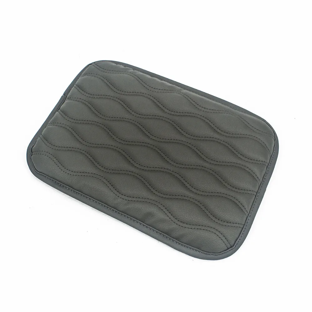 

1pcs Car Center Armrest Mat Console Box Armrest Seat Pad Arm Cushion Pad For VW PASSAT B6 B7 AMG Mercedes W212 BMW E39 E46 Gray