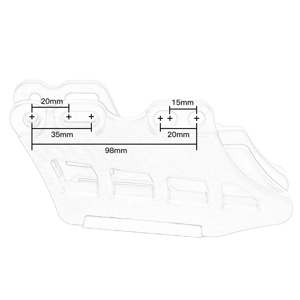 Защита цепи мотоцикла для Yamaha Honda Suzuki Kawasaki YZ YZF WRF KXF RM rmz CRF 125 250 450 CRF250L/M