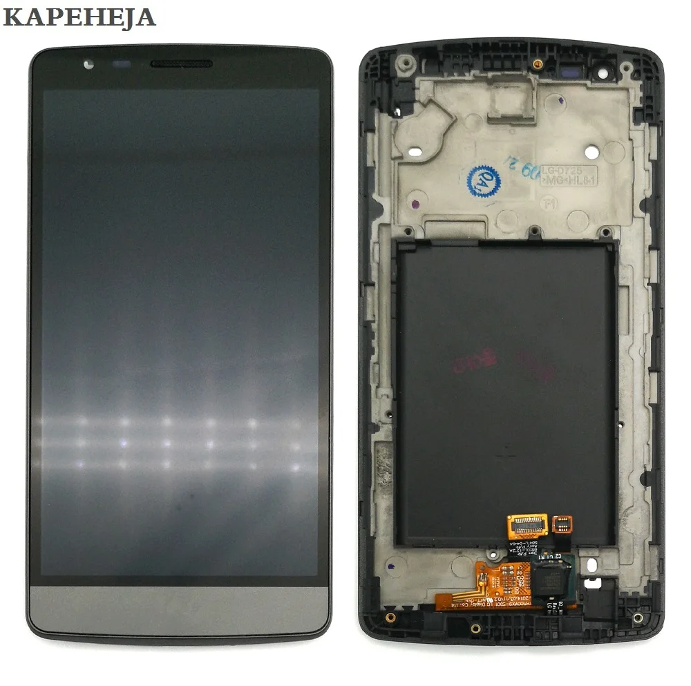 ЖК дисплей 5 0 &quotдля LG G3 Mini G3S D722 D724 кодирующий преобразователь сенсорного экрана в