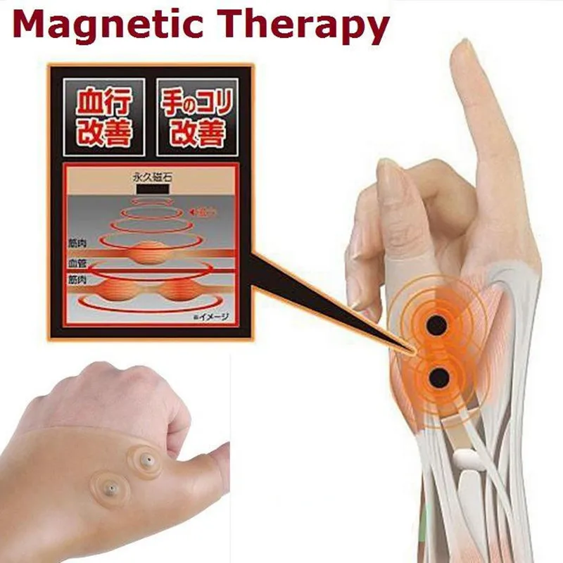 2016-Magnetic-Therapy-Silicone-Wrist-Hand-Support-Strap-Gloves-Sprain-Forearm-Splint-Compression-Sport