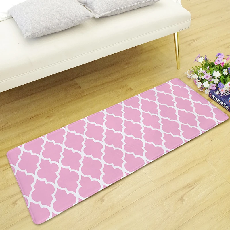  Zeegle Doormat Anti-slip Balcony Table Chair Floor Mat Water Absorption Carpet Kitchen Mat Door Mat
