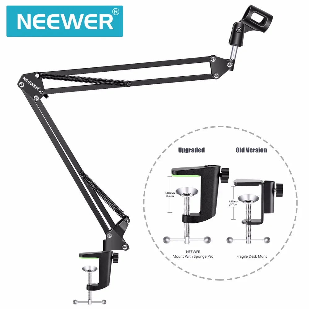 Neewer NW-800 Studio Broadcasting Recording Condenser Microphone NW35 Adjustable Suspension Scissor