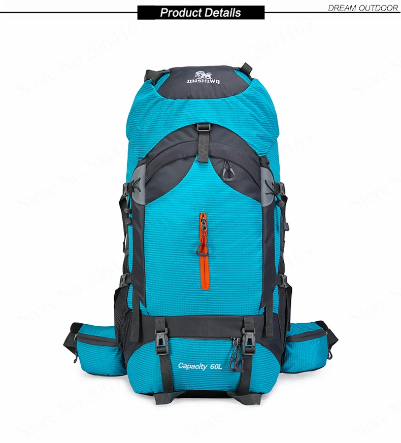 Bolsa de Montanhismo Capacidade de Trekking Mochila ao ar Bolsas de Acampamento Caminhadas Mochila Grande Livre Alumínio 60l 3 60l acampamento caminhadas mochila saco de montanhismo