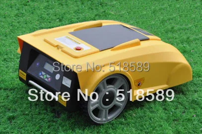 Robot Lawn Mower Car Newest Funciton with Compass+lead-acid battery+Remote Controller+Rain Sensor Free Shipping