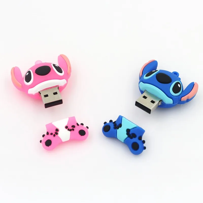 Милые Catoon USB Flash drive 64 ГБ 32 ГБ 4 ГБ 8 ГБ 16 ГБ мультфильм животных Флеш накопитель флэш-памяти флеш накопитель Stick U stick