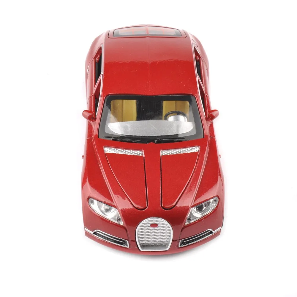 1/32 Bugatti Veyron 16C Galibier литые под давлением металлические модели автомобилей электронные игрушки для автомобилей на день рождения Рождественский подарок для мальчиков детские игрушки