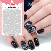 Цветочный Тип! Лак для ногтей задний клей деколь декорации дизайн ногтей стикер для ногтей Советы красоты# HANYI230
