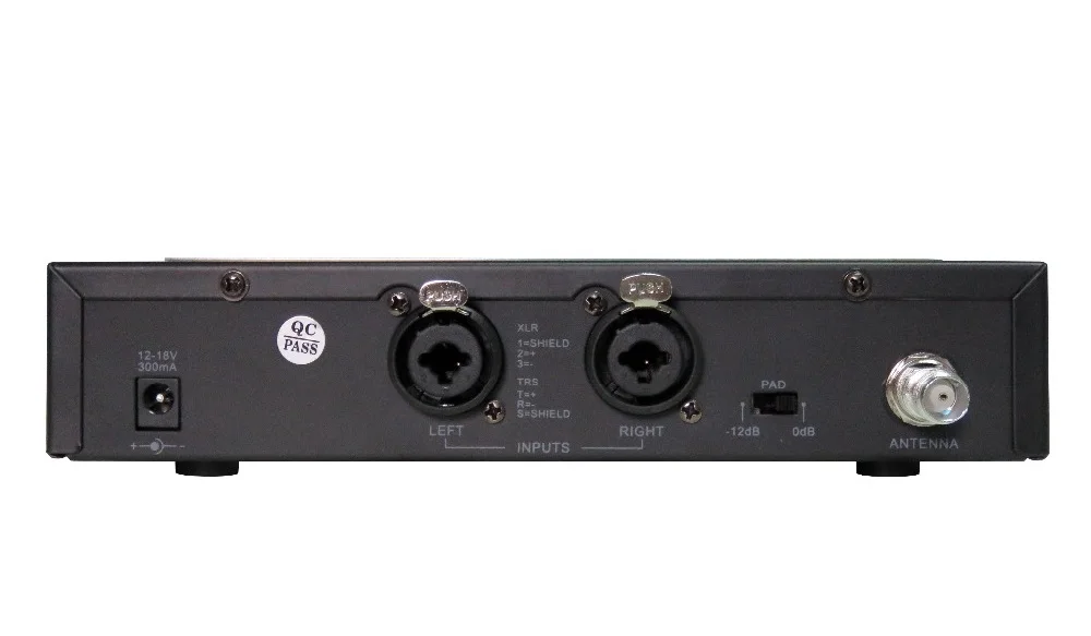 Staraudio الموالية مرحلة الصوت uhf نظام مراقبة ir اللاسلكية bodypack الأذن ستيريو SMSU-0208