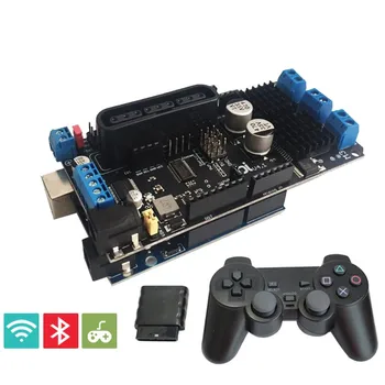 

High-Power Arduino Motor Driver + PS2 Joystick + UNO Development Board for Smart Car