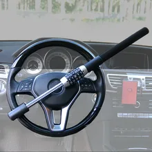 Блокиратор рулевого колеса самообороны безопасности замок с паролем Противоугонный замок аварийный разбитые окна телескопический