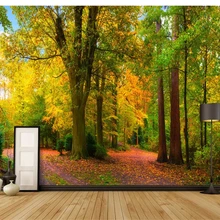 Beibehang папье peint обои парк леса пейзаж papel де parede 3d para sala atacado обои для стен 3 d скачать