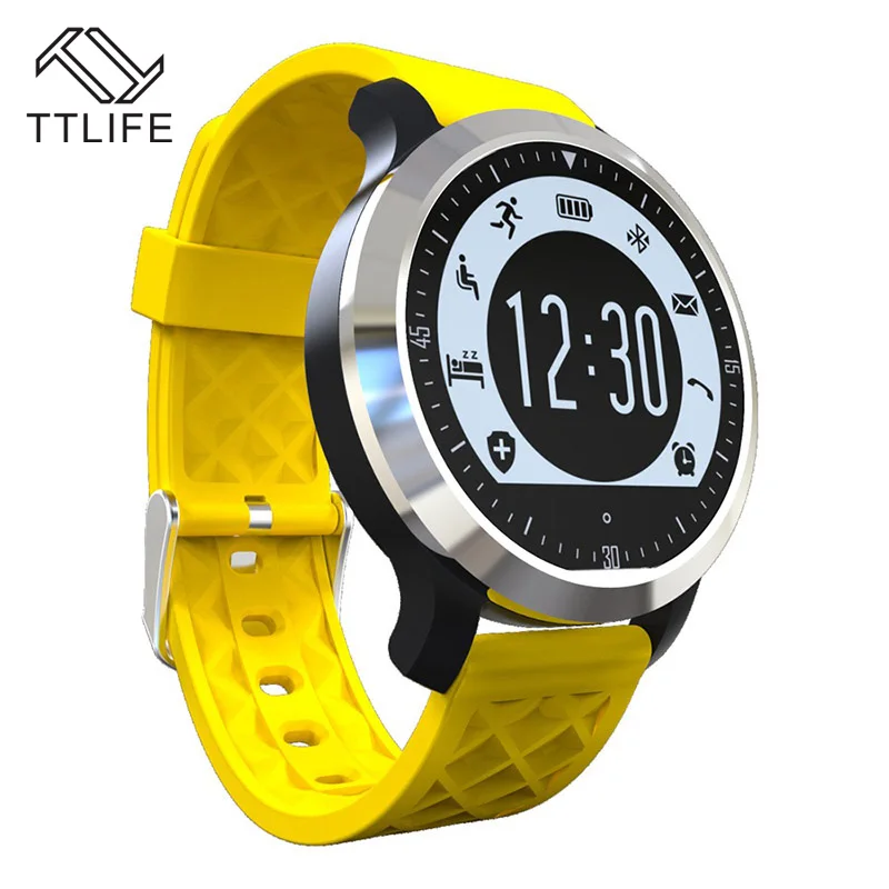 2016 TTLIFE Brand Clock font b Smartwatch b font sport watch Waterproof IP 68 Bluetooth Smart