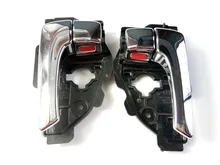 Left Right electroplate Bright color font b INTERIOR b font DOOR HANDLE FOR HYUNDAI IX35 TUCSON