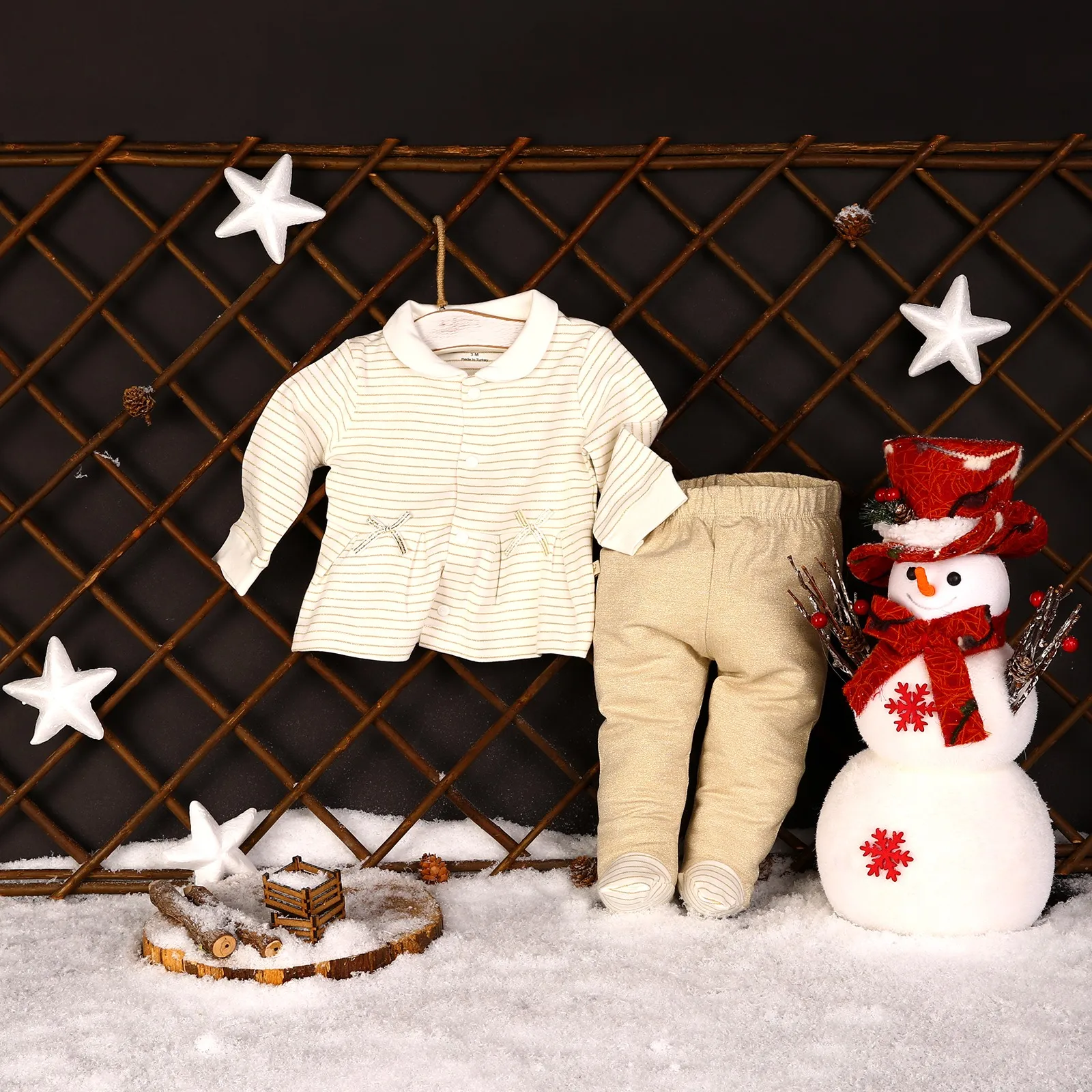 

ebebek For My Baby Mary Girl Cardigan Trousers Set