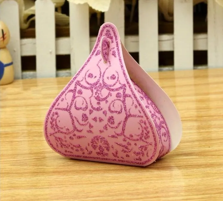 Креативная коробка для конфет в форме золотого порошка hershey конфеты bomboniere