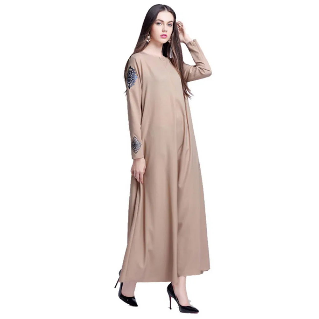 Мусульманское платье Рамадан caftan marocain женское мусульманское арабское исламское