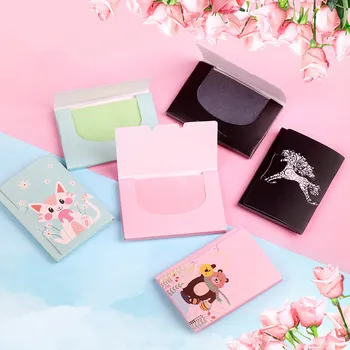 

100 Sheets/Set Make Up Oil Control Oil-Absorbing Blotting Facial Face Clean Paper Oil Control Film Beauty Tools